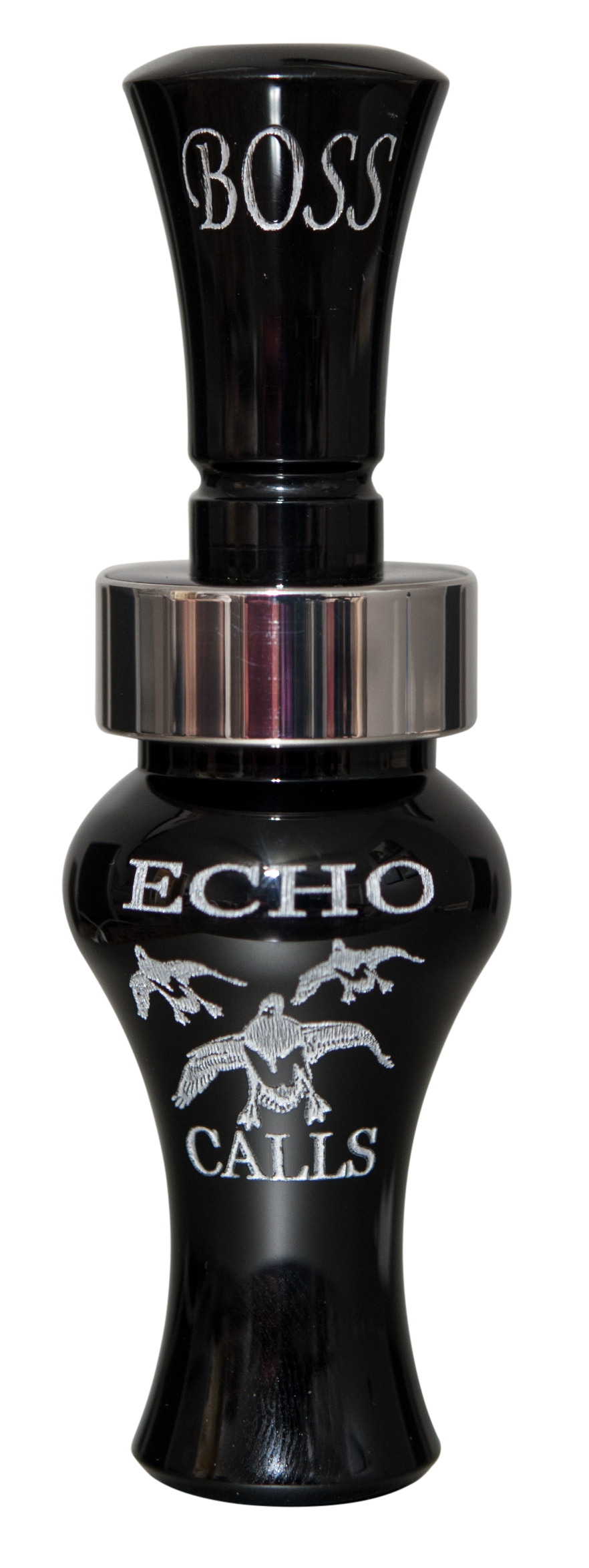 Echo Boss Black Competition Duck Call - Acrylic