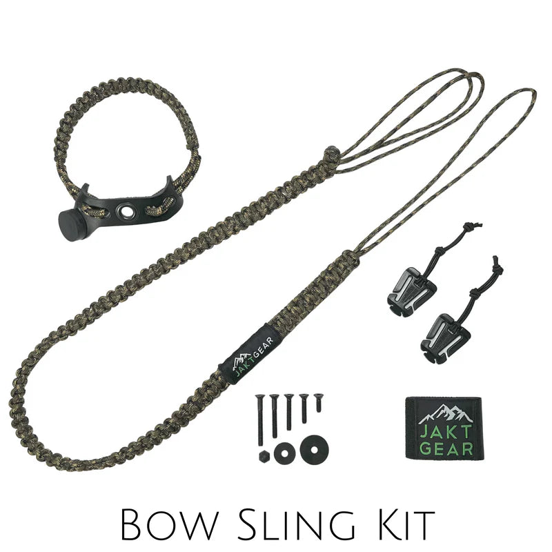 JAKT Gear My SLING-A-LING Magnetic Paracord Bow Sling Universal Kit - Camo
