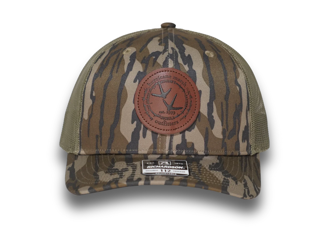 Hurricane Marsh Turkey Tracks Hat - Richardson 112 - Bottomland