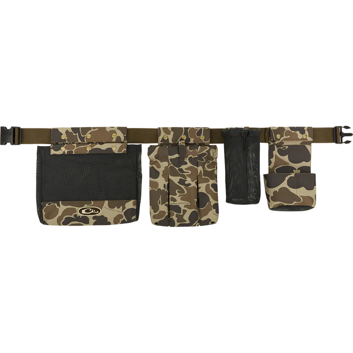 Drake Wingshooter's Dove Belt Old School w/Gun Rest & Game Bag