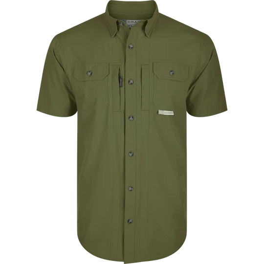 Drake Wingshooter's Trey Button-Down Short Sleeve Shirt