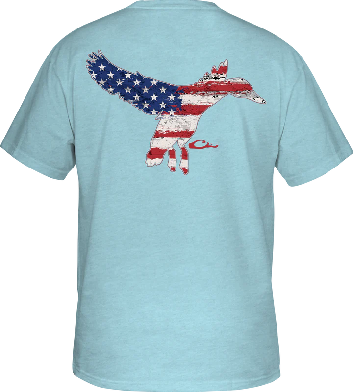 Drake Americana Flying Duck T-Shirt
