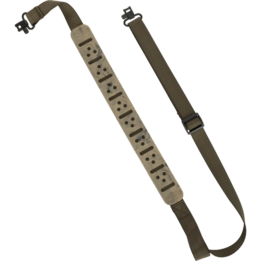 Drake Gunslinger Waterfowl Shotgun Sling Olive Swirl