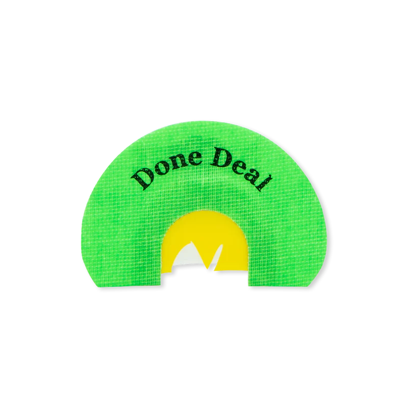 Rolling Thunder Done Deal 3 Reed Combo Cut Turkey Mouth Call