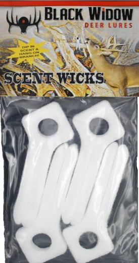 Black Widow Scent Wicks - 4pk