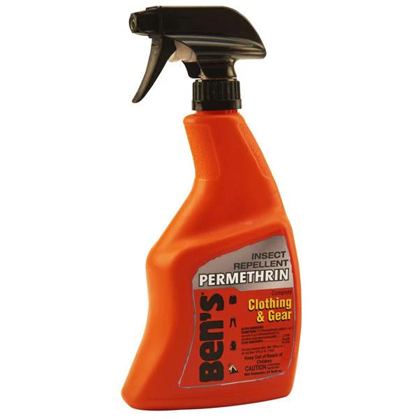 BEN'S INSECT REPELLENT PERMETHRIN CLOTHING/GEAR 24OZ