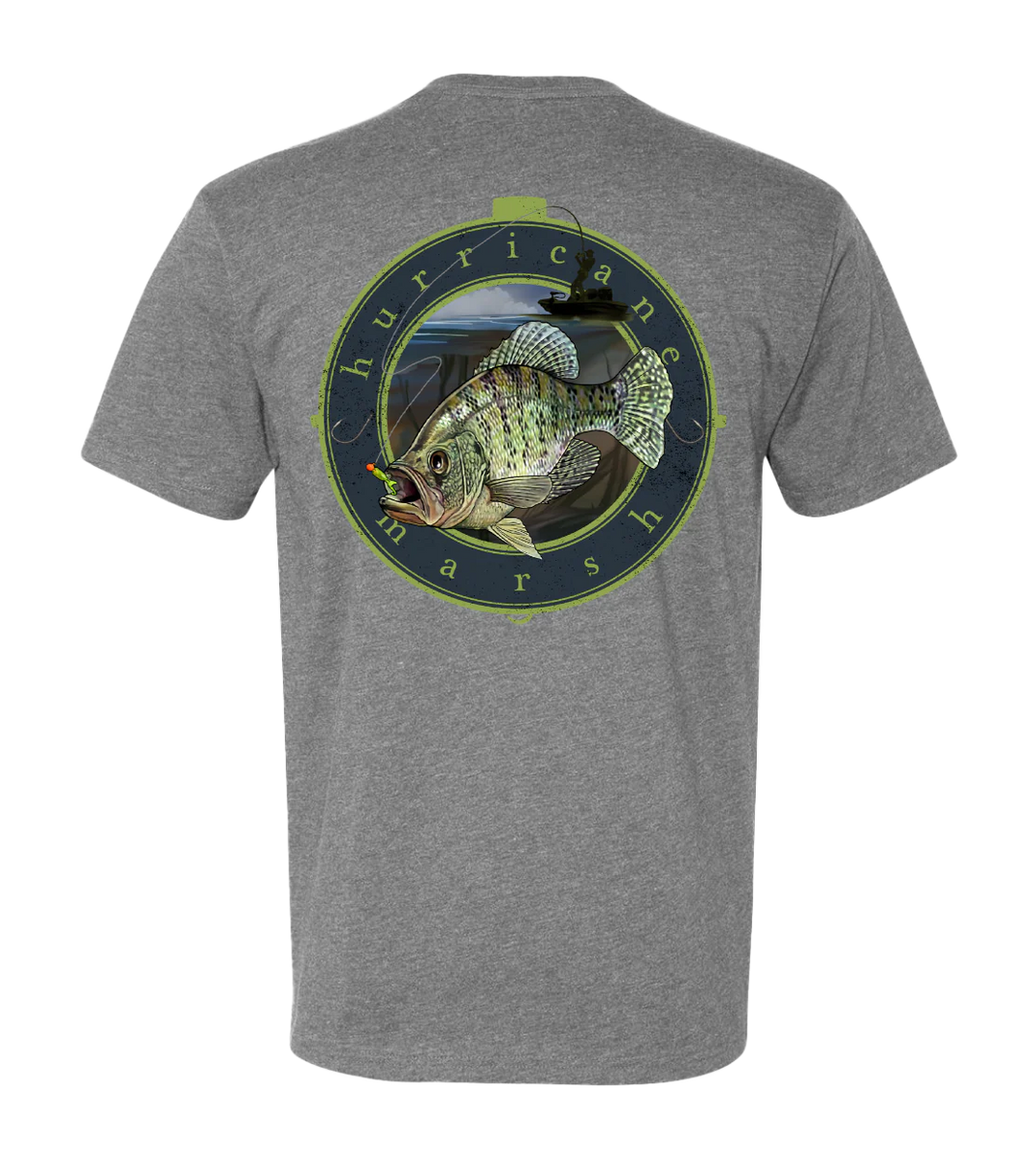 Hurricane Marsh Crappie Tee