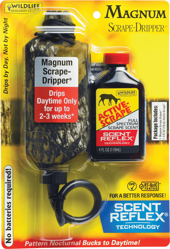 Wildlife Research Center Magnum Dripper/4oz Active-Scrape w/Scent Reflex