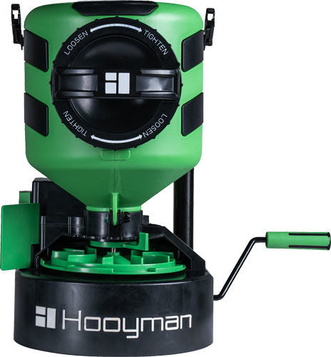 Hooyman Manual Spreader w/Harness - 35lb. Capacity