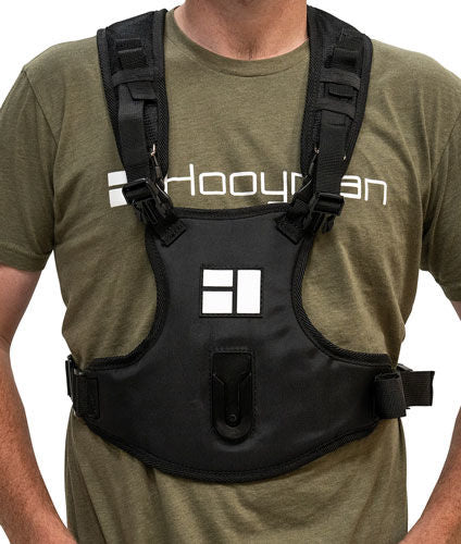 Hooyman Manual Spreader w/Harness - 35lb. Capacity