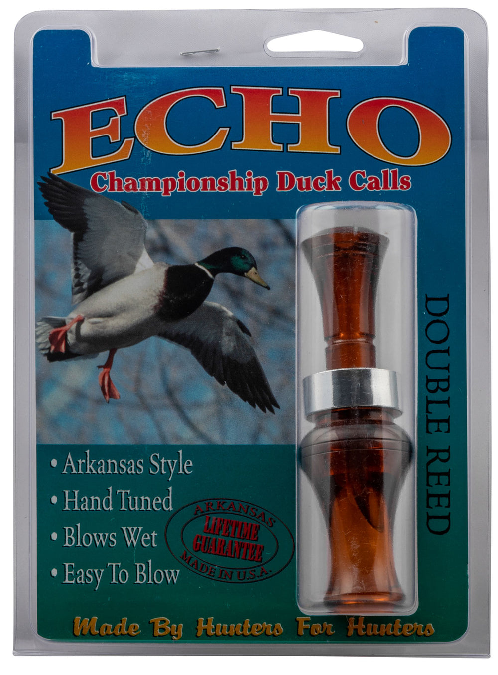 Echo Championship Duck Calls Open Water Double Reed