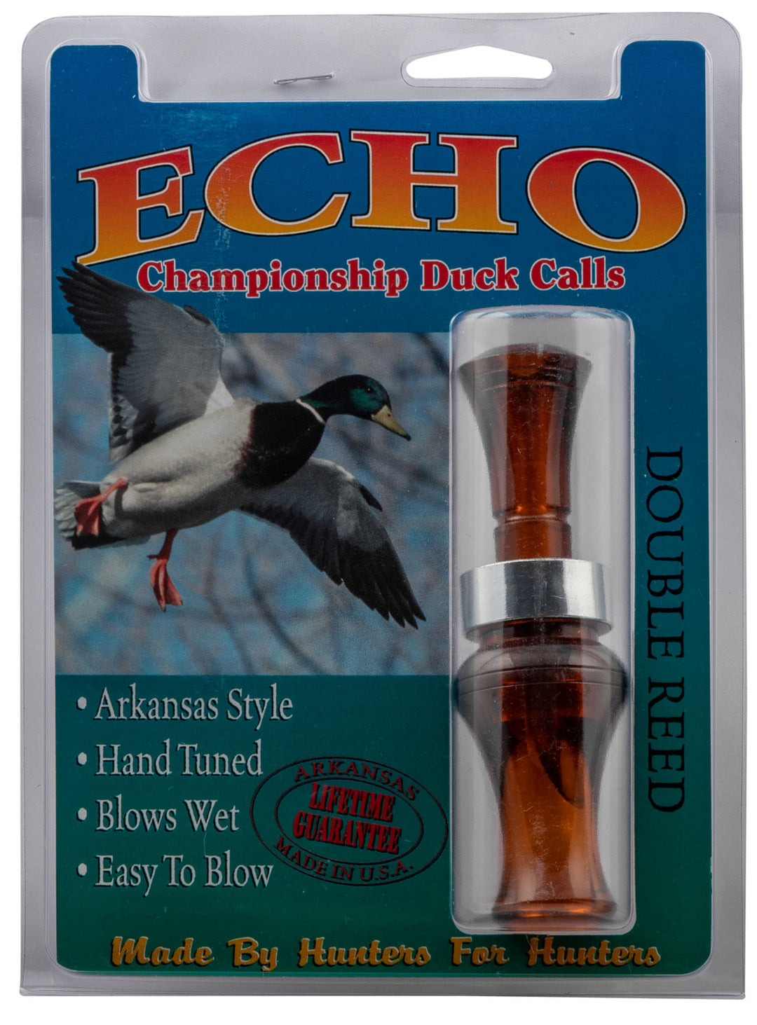 Echo Championship Duck Calls Open Water Double Reed