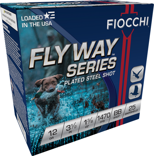 Fiocchi Flyway Series 12ga - 3.5" - 1 3/8oz - 1470fps - BB Shot - 25rd Box