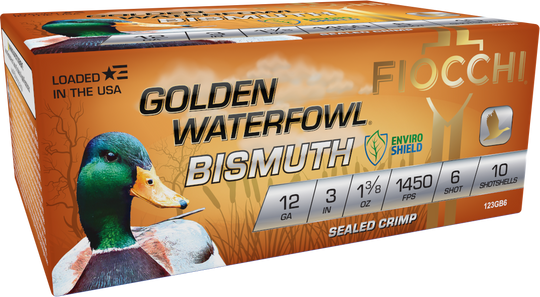 Fiocchi Golden Waterfowl Bismuth - 12 Gauge