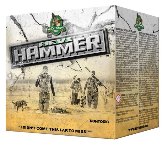 Hevi-Shot Heavy Hammer - 12ga - 3.5" - 2 Shot - 1.5oz - 1500fps - 25rd Box