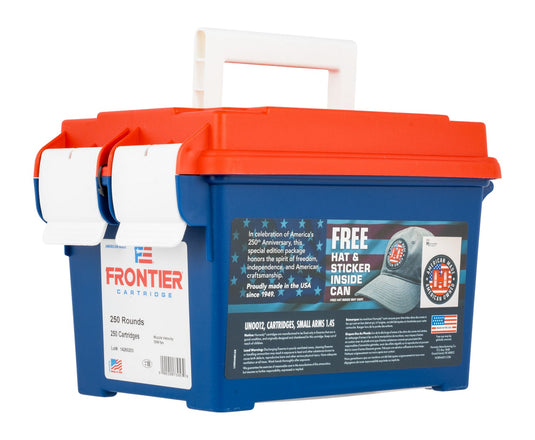 Frontier Cartridge 5.56x45mm NATO - 55gr - FMJ - 250rd Ammo Can