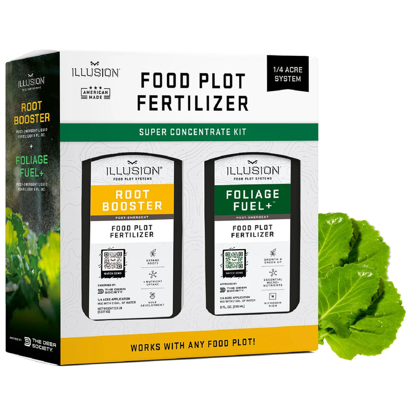 Load image into Gallery viewer, Illusion Outdoors 2PK Fertilizer - (Root Booster + Foliage Fuel)
