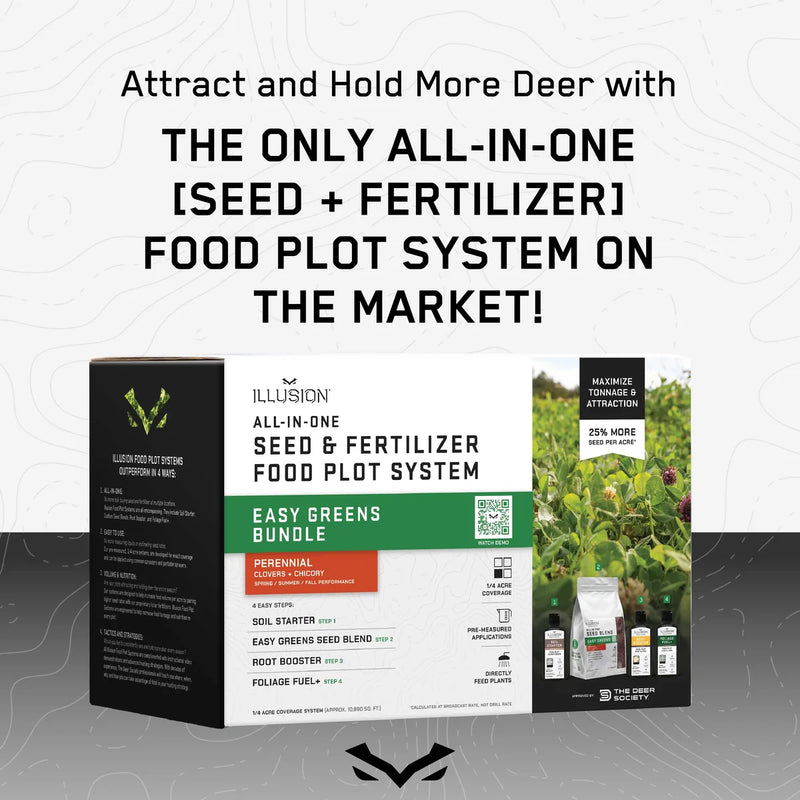Load image into Gallery viewer, Illusion Outdoors Easy Greens Food Plot Bundle - 1/4 Acre

