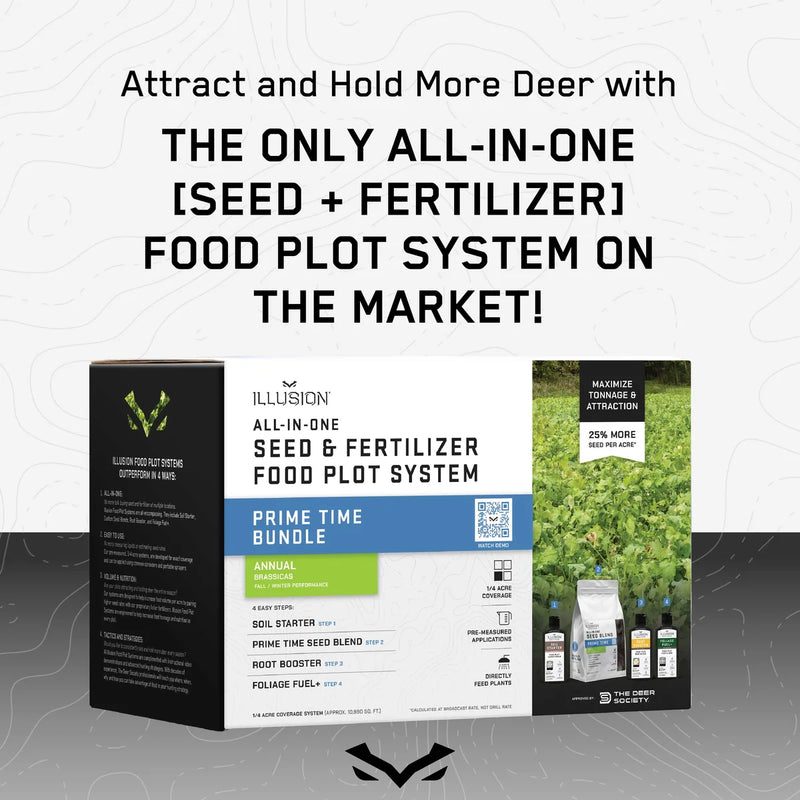 Load image into Gallery viewer, Illusion Outdoors Prime Time Food Plot Bundle - 1/4 Acre

