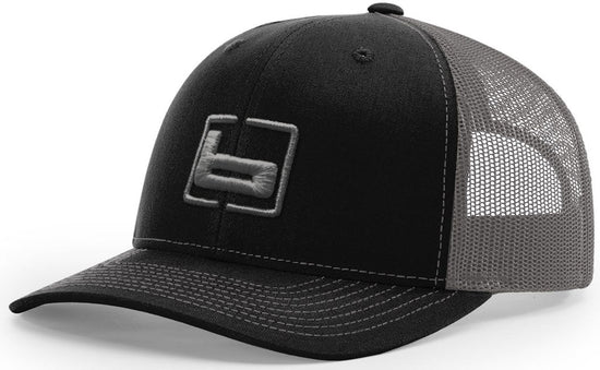 Banded Trucker Cap Black/Charcoal