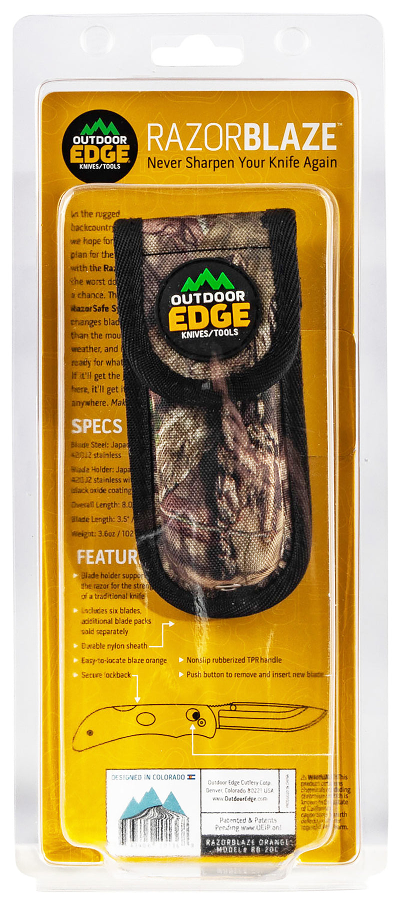 Load image into Gallery viewer, Outdoor Edge Razor Lite Knife
