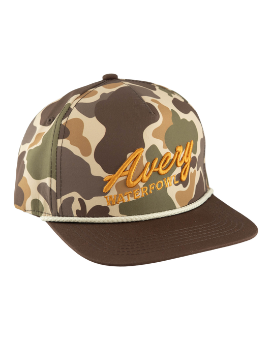 Avery 5 Panel Camo Rope Hat