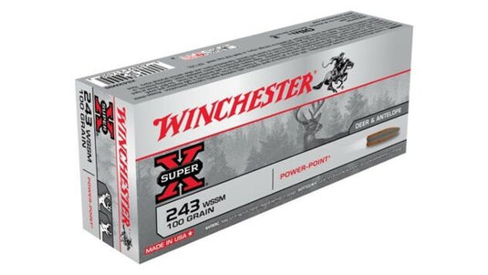 Winchester Super X .243 WSSM - 100gr - Power Point