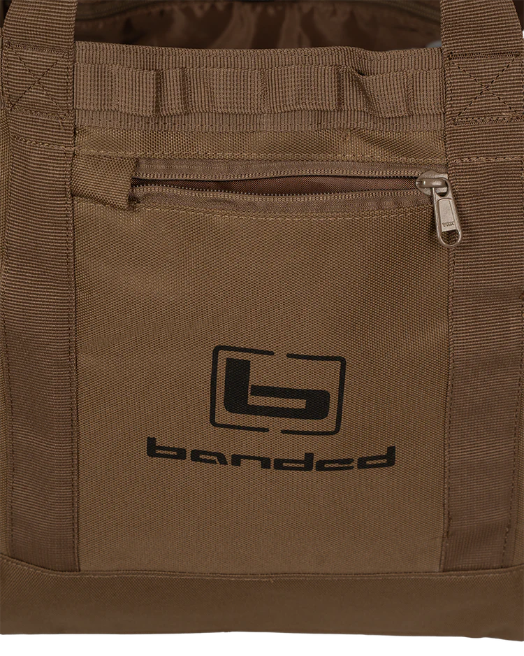 Banded Day Hunter Carryall Tote