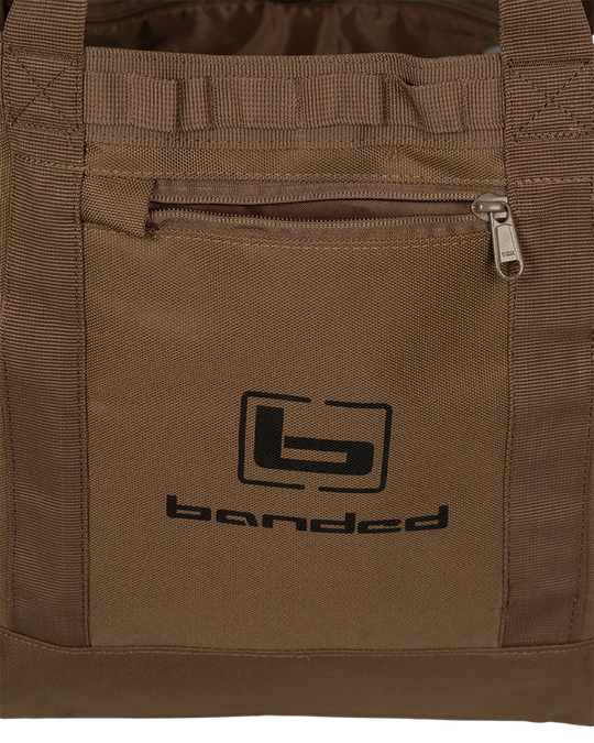 Banded Day Hunter Carryall Tote