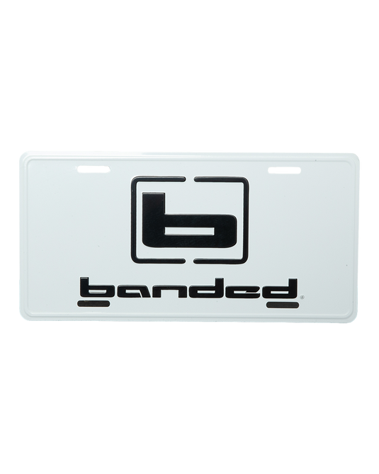 Banded License Plate