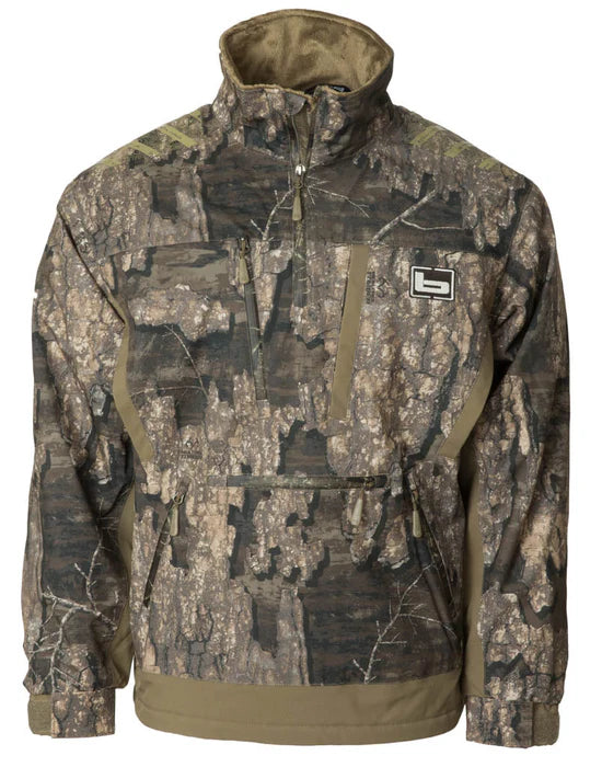 Banded Stretchapeake Insulated Quarter-Zip Pullover - Timber