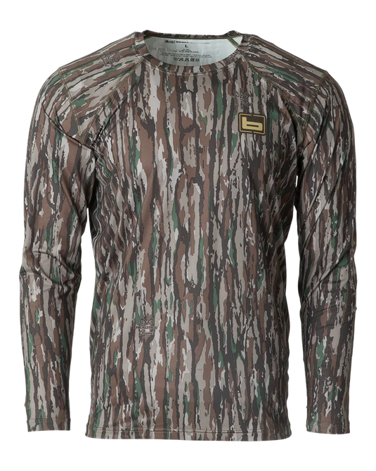 Banded Tech Stalker Mock Shirt