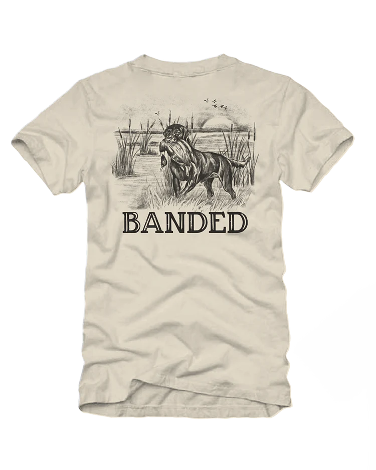 Load image into Gallery viewer, Banded Vintage Sketch S/S Tee
