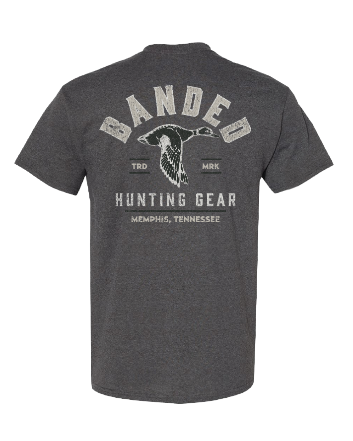 Load image into Gallery viewer, Banded Charcoal Duck S/S T-Shirt
