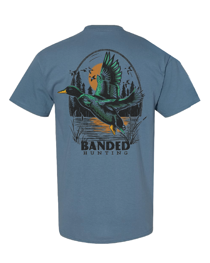 Load image into Gallery viewer, Banded Morning Duck S/S Tee

