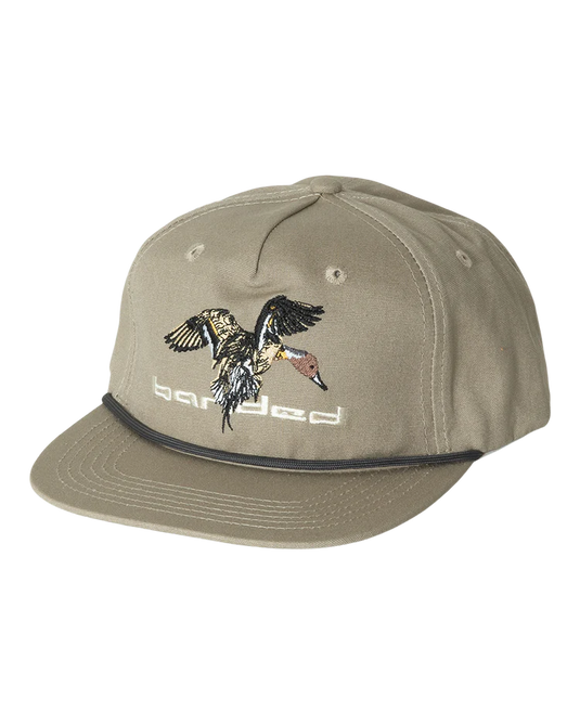 Banded Goat Rope Pintail Hat