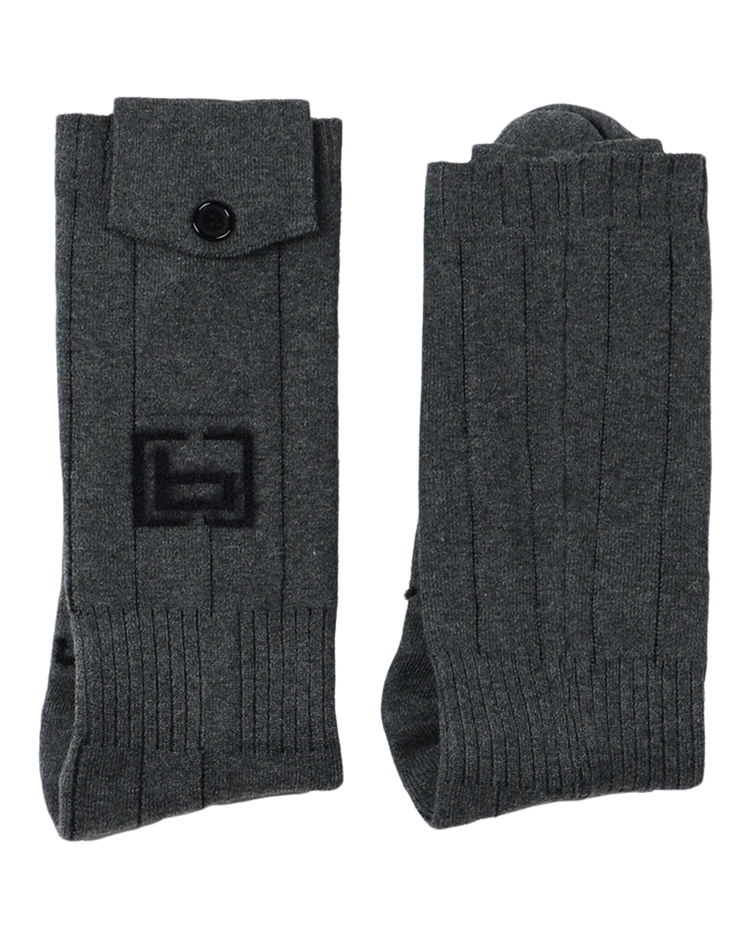 Load image into Gallery viewer, Banded HEAT Wool Sock - Gray
