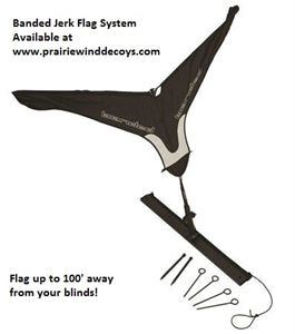 Load image into Gallery viewer, Banded Electronic Jerk Flag System
