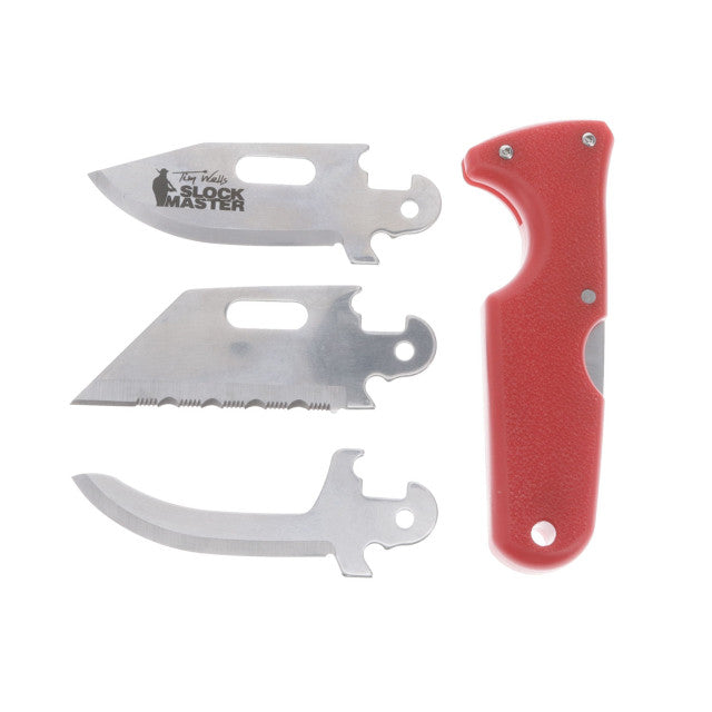 Cold Steel Tim Wells Click-n-Cut Utility Knife with Interchangeable Blades