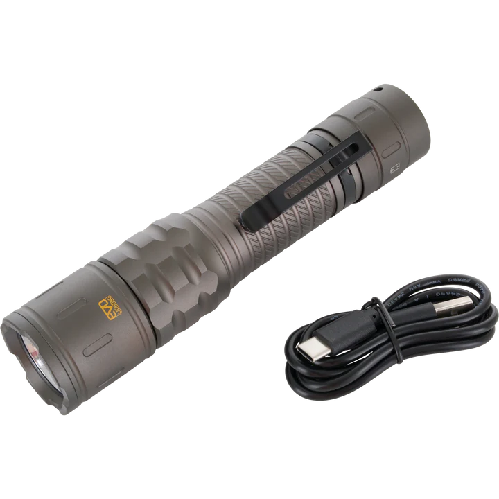 Load image into Gallery viewer, Drake Lumen Turbo Flashlight EVO2200
