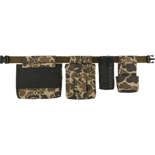 Drake Wingshooter's Dove Belt Old School w/Gun Rest & Game Bag