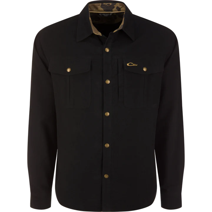 Load image into Gallery viewer, Drake Delta Moleskin Shirt Jacket
