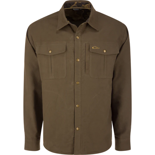 Drake Delta Moleskin Shirt Jacket