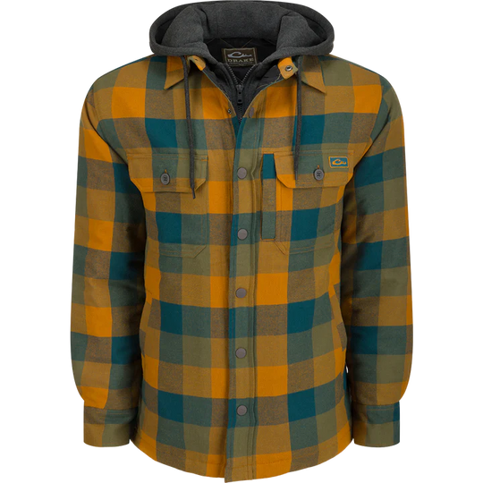 Drake The Campfire Flannel Hoodie