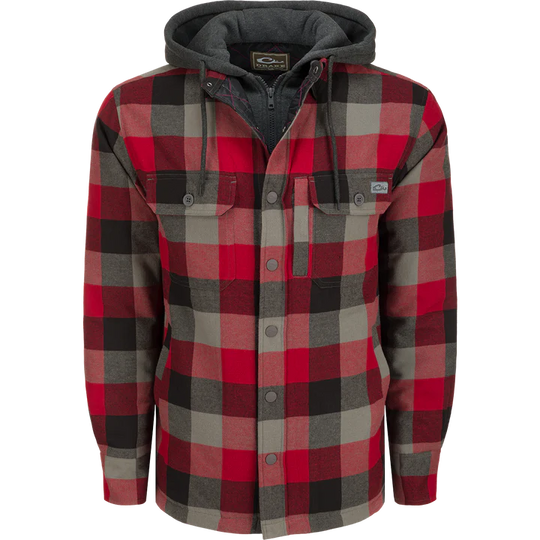 Drake The Campfire Flannel Hoodie