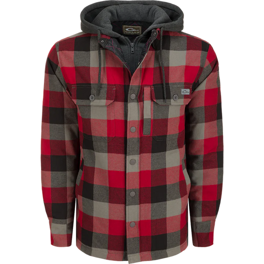Drake The Campfire Flannel Hoodie