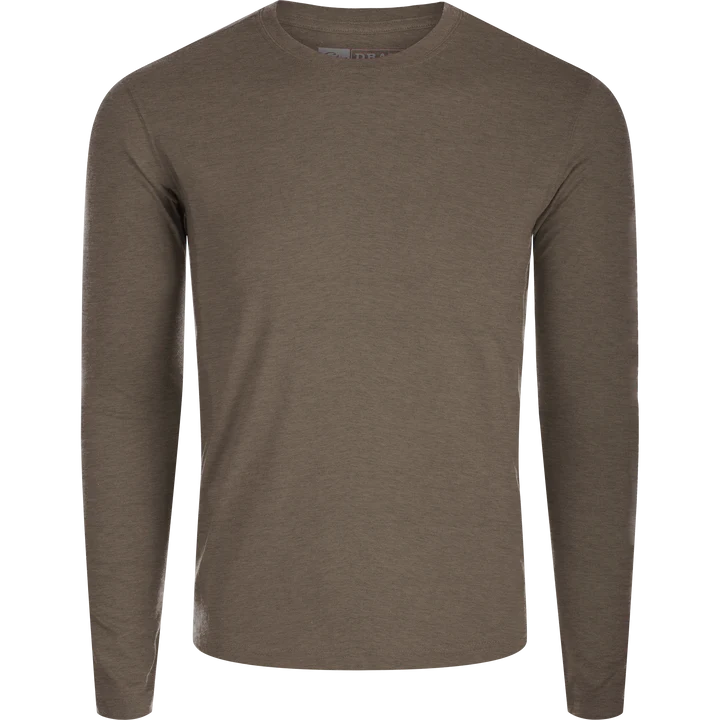 Load image into Gallery viewer, Drake Hunter Creek Bamboo Long Sleeve Crew

