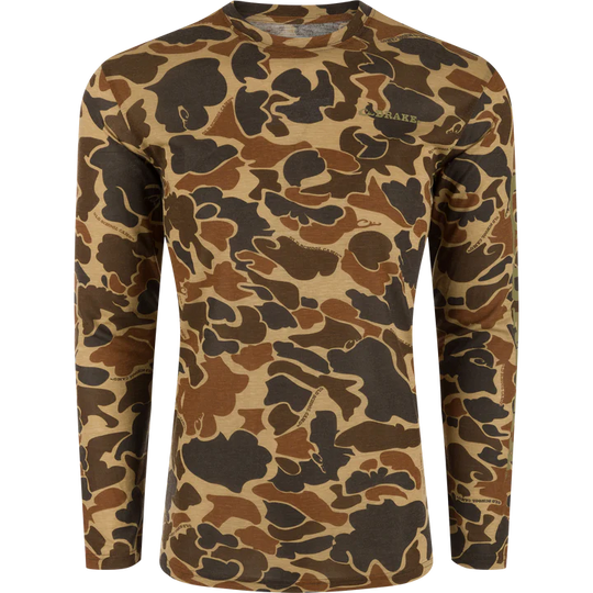 Drake Hunter Creek Bamboo Long Sleeve Crew