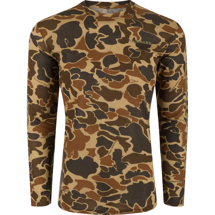 Load image into Gallery viewer, Drake Hunter Creek Bamboo Long Sleeve Crew
