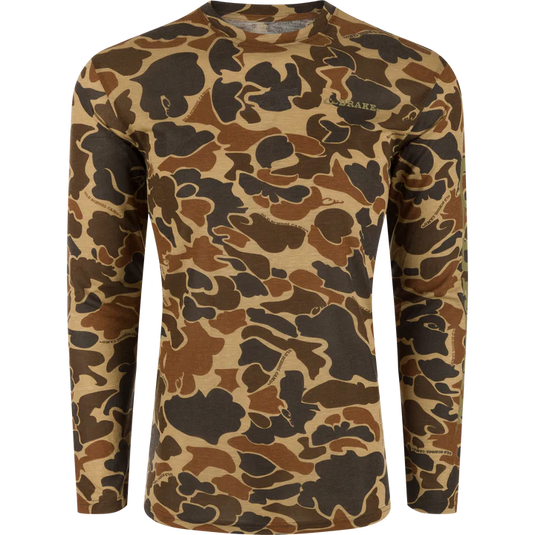 Drake Hunter Creek Bamboo Long Sleeve Crew